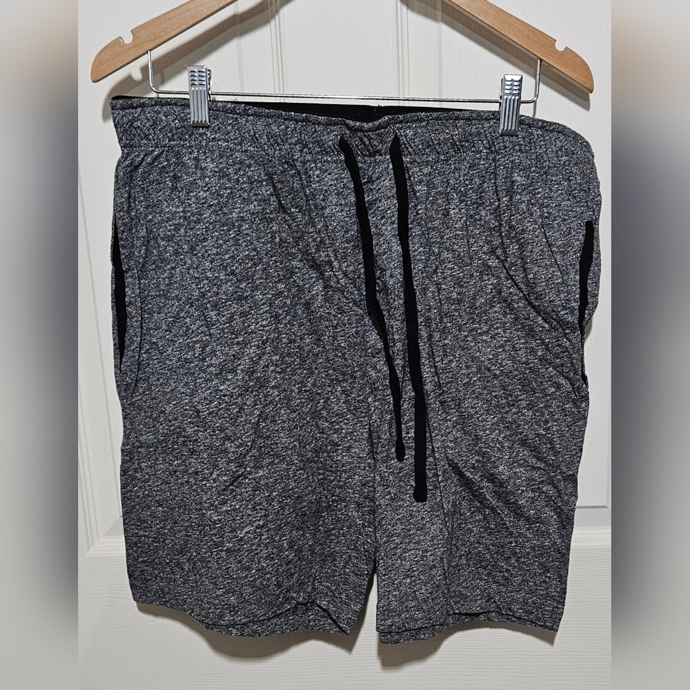 Grey George cotton shorts